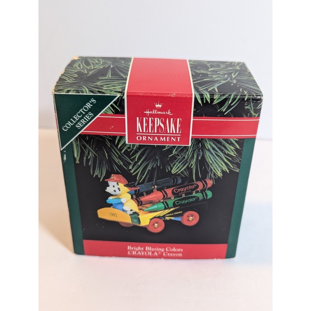 HALLMARK Ornament Crayola Bright Blazing Colors 1992 #4 in series